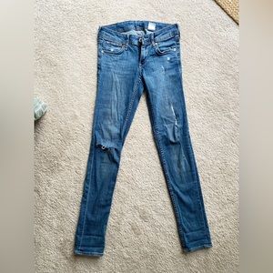 H&M Skinny Low Waist Jeans